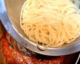 焼き鯖とごぼうの漁師風トマトソースパスタ作り方10写真