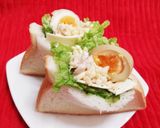 ★鶏胸肉de カフェ風ポケットサンド★作り方9写真