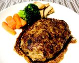 自宅でレストラン✩バルサミコハンバーグ作り方8写真
