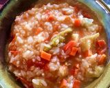 残り野菜と冷ご飯で簡単リゾット作り方10写真