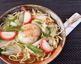 レンジで簡単！新春！！もち入りラーメン作り方6写真