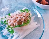 大根とちりめんの梅ポン酢サラダ作り方7写真