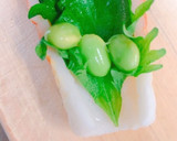 簡単おつまみ！枝豆と大葉のちくわロール作り方3写真