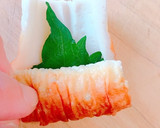 簡単おつまみ！枝豆と大葉のちくわロール作り方4写真