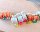 簡単おつまみ！枝豆と大葉のちくわロール作り方7写真