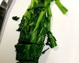 春菊の和え物作り方1写真