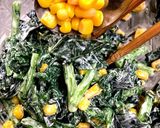 春菊の和え物作り方5写真
