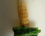 ちくわと青菜の巻き巻き天ぷら作り方3写真