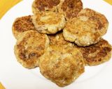 離乳食後期☆ふわっとれんこんバーグ作り方6写真