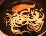 鮭とほうれん草のクリームスープパスタ作り方1写真