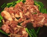 豚肉とにんにくの芽のオイスターソース炒め作り方3写真