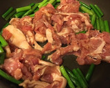 豚肉とにんにくの芽のオイスターソース炒め作り方3写真
