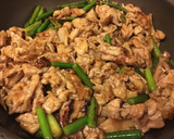 豚肉とにんにくの芽のオイスターソース炒め作り方4写真