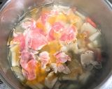 お肉ふわふわ♡我が家のメガ豚汁作り方8写真