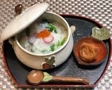 お粥＊昆布茶で七草粥作り方4写真