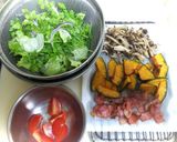 秋味のシーザーサラダ作り方1写真