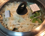 茄子とピーマンともやしの胡麻味噌蒸し炒め作り方3写真