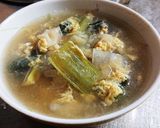 正月リセット大根おろしと野菜と玉子スープ作り方9写真