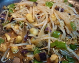 茄子とピーマンともやしの胡麻味噌蒸し炒め作り方5写真