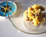 焼き芋deお洒落なレーズンクリチ茶巾絞り作り方2写真