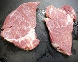 簡単！厚切り豚ロースの竜田揚げ作り方1写真