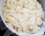 もち米★蒸し器とHBで弾力あるお餅作り方9写真