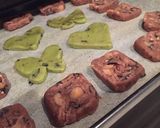 HM 抹茶&ココアクッキーwith黒豆作り方3写真