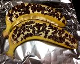 レンジで簡単？！トロトロ焼きチョコバナナ作り方2写真
