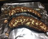 レンジで簡単？！トロトロ焼きチョコバナナ作り方3写真