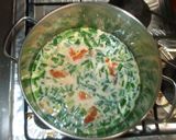 豆乳キムチスープ♪簡単ニラ入り作り方9写真