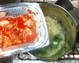 基本の味噌キムチスープ♪簡単キムチ味噌汁作り方7写真