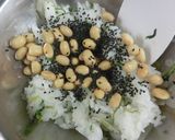 大豆入り　菜飯　～春の七草ごはん作り方6写真