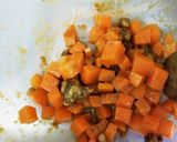 ☆副菜に♪人参のくるみ味噌和え☆作り方3写真
