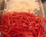 優しい味!大根と人参のお雑煮作り方1写真