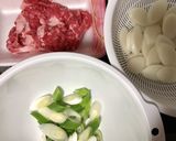 簡単おいしい♡トックスープ♡︎作り方1写真