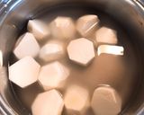 里芋・人参・厚揚げの煮物作り方1写真