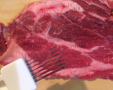 ちょっとした手間で美味しいステーキ焼き方作り方1写真