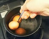 半熟ゆで卵作り方2写真