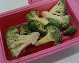 保育園給食レシピ☆残り物野菜の温サラダ作り方1写真