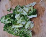 保育園給食レシピ☆残り物野菜の温サラダ作り方2写真