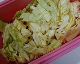 保育園給食レシピ☆残り物野菜の温サラダ作り方6写真