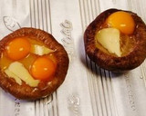 どんこ椎茸のうずらたまご２このっけ焼き♪作り方2写真