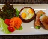 どんこ椎茸のうずらたまご２このっけ焼き♪作り方3写真