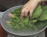 ほうれん草のジェノベーゼ作り方1写真