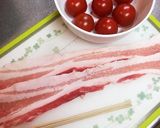 旨味がジュワッとミニトマトの肉巻きフライ作り方3写真