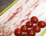 旨味がジュワッとミニトマトの肉巻きフライ作り方4写真