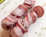 旨味がジュワッとミニトマトの肉巻きフライ作り方5写真