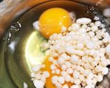 余った揚げ玉で卵焼き！作り方1写真
