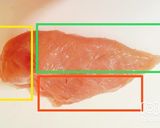 簡単裏技！切り方だけで鶏胸肉柔らか仕込み作り方4写真