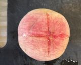 鯵のカルパッチョ 桃とチーズのソース作り方3写真